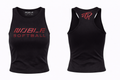 Women's Performance Crop Tank - Black