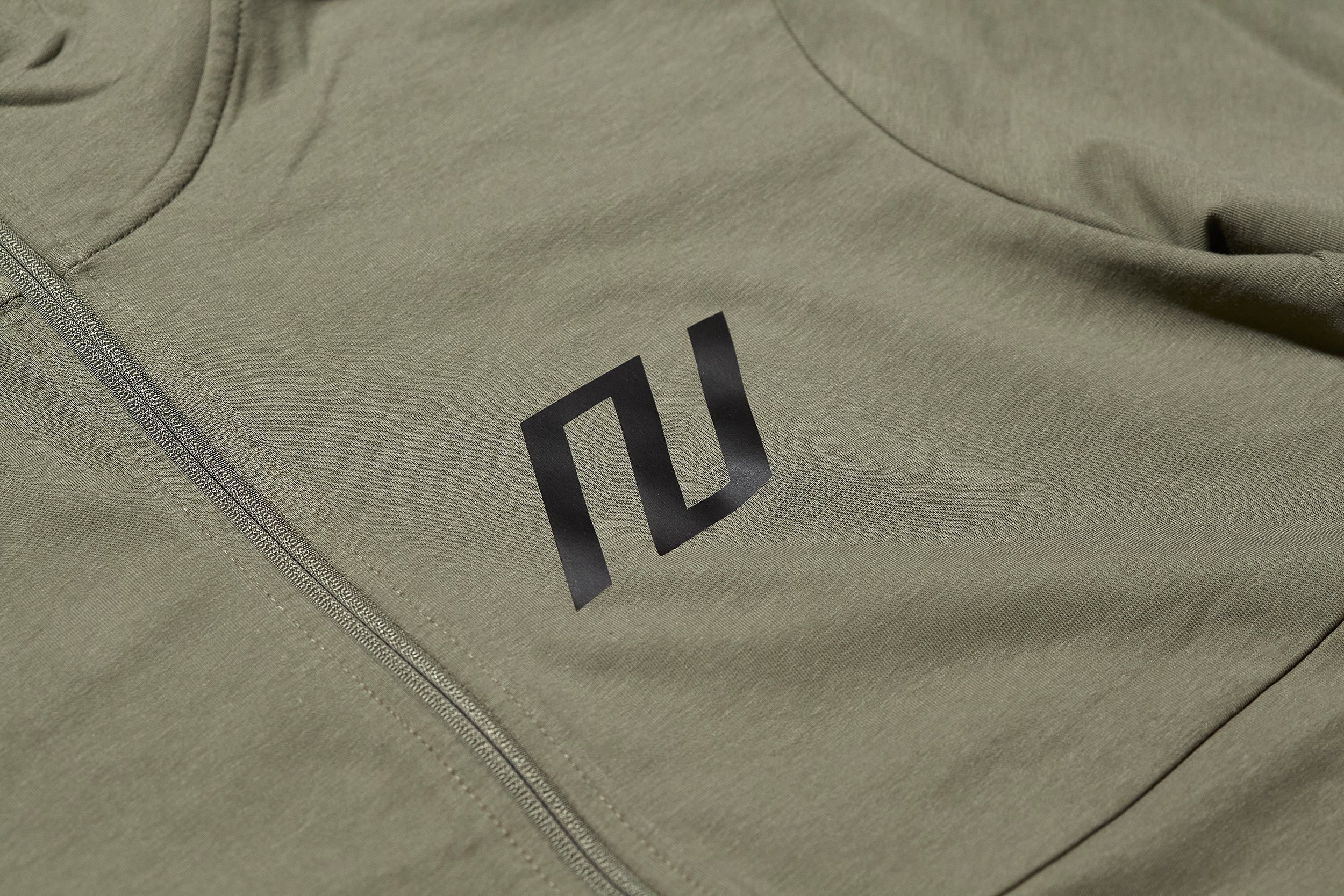 Performance Zip Hoodie - Forest