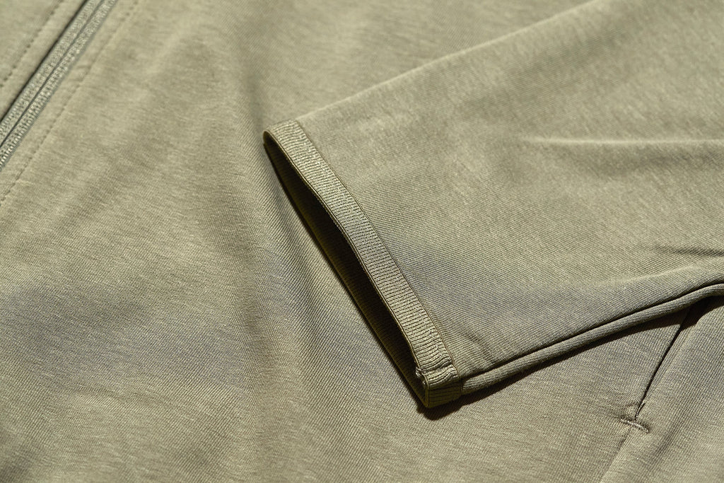 Performance Zip Hoodie - Forest